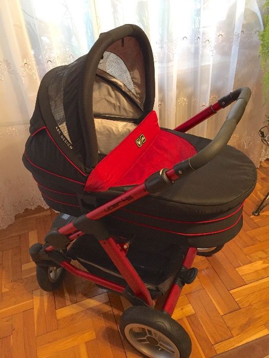 wózek dziecięcy aluminiowy głęboko-spacerowy