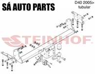 ENGATE DE REBOQUE NISSAN NAVARA D40