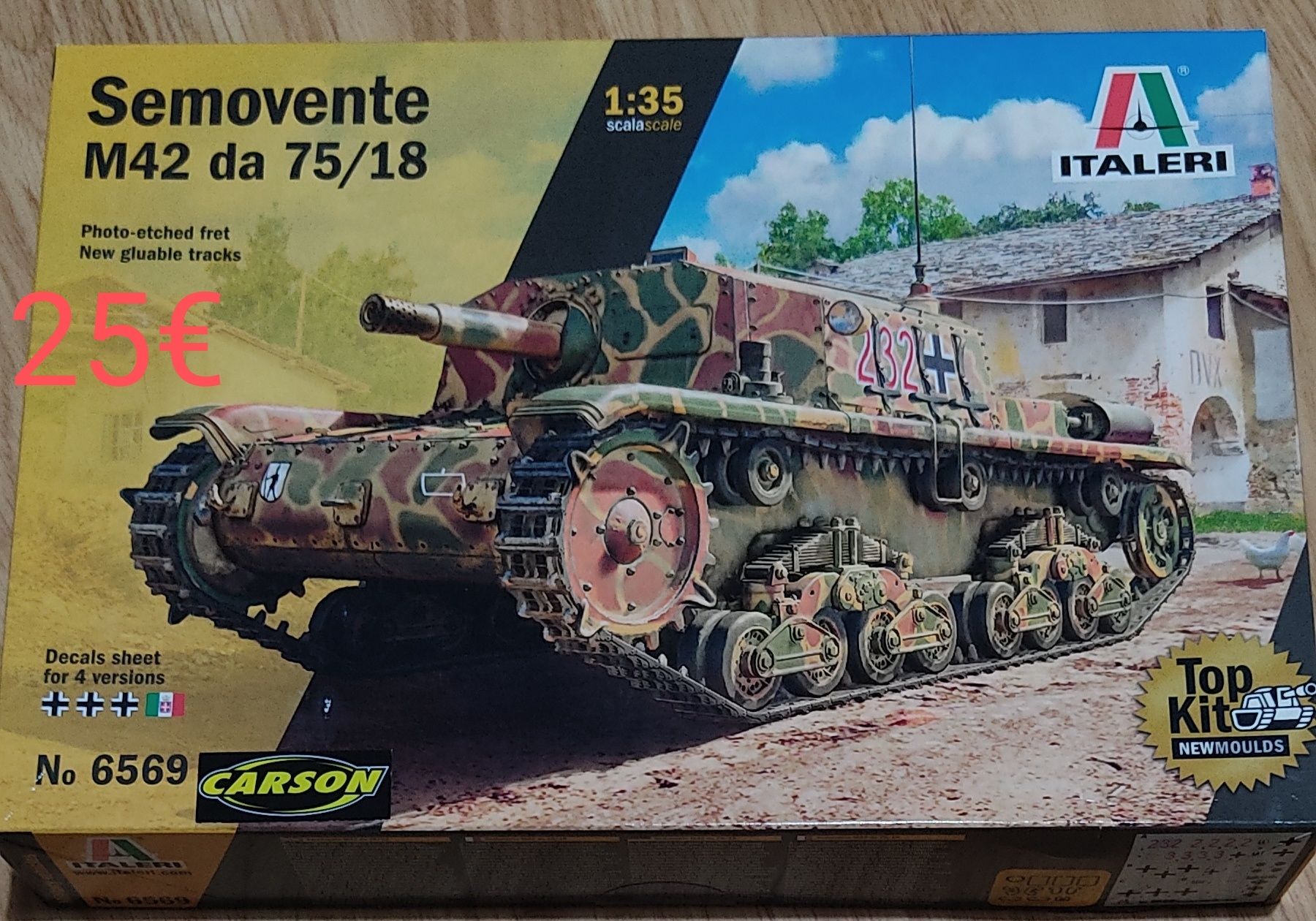 Kit's de plástico Tamiya miniart italeri