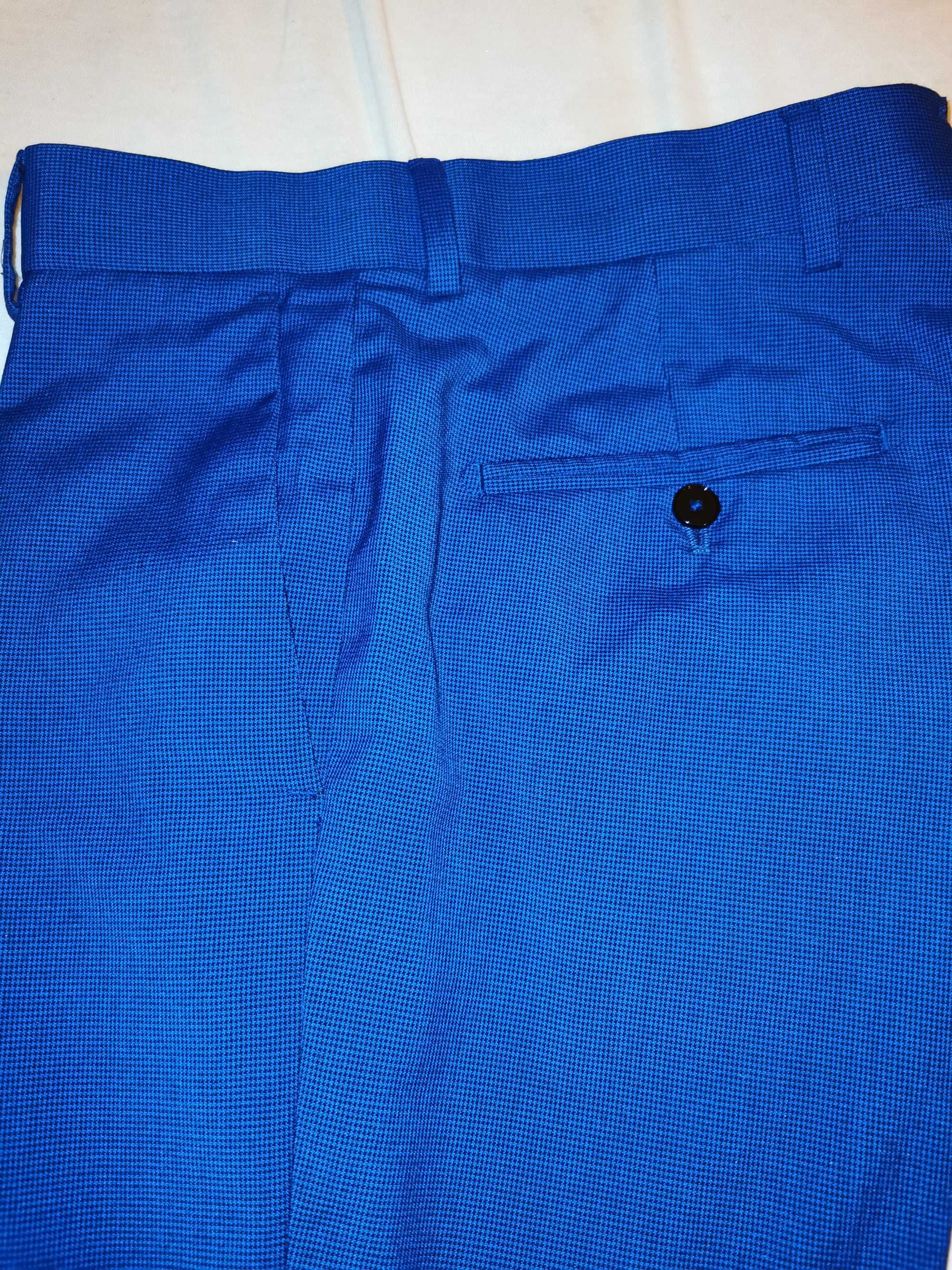 Fato azul slim fit Mango