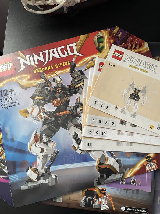 Конструктор Lego Лего Ниндзяго 71821 Драконий робот-титан Коула