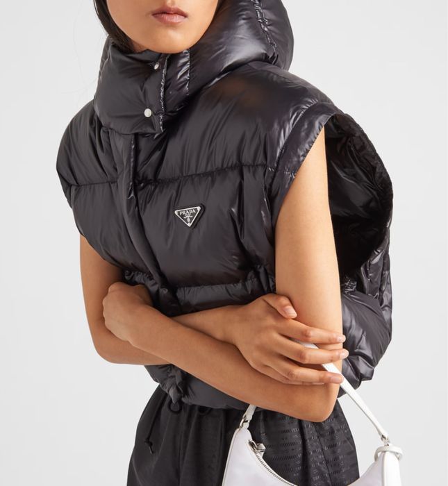 Prada kurtka kamizelka 2w1 od reki