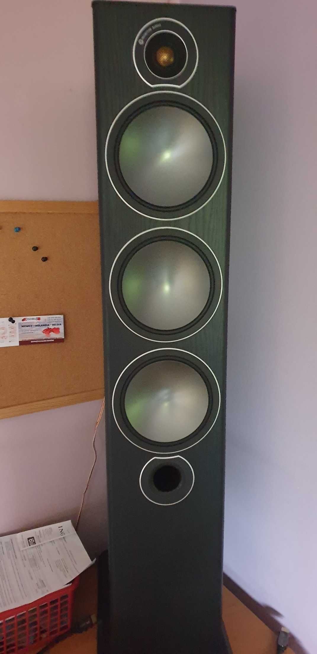 Amplituner Yamaha RX 880 wraz z kolumnami Monitor Audio 6 sprzedam