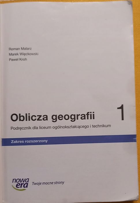 Podręcznik do geografii nowa era