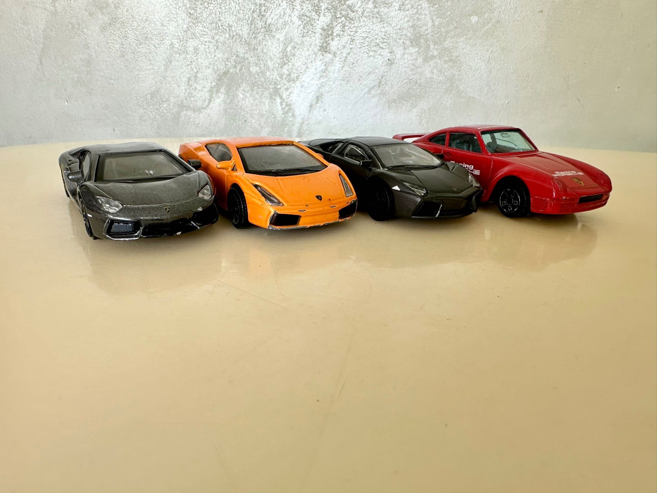 Железные машинки Burago, Porsche 959, Lamborghini gallardo