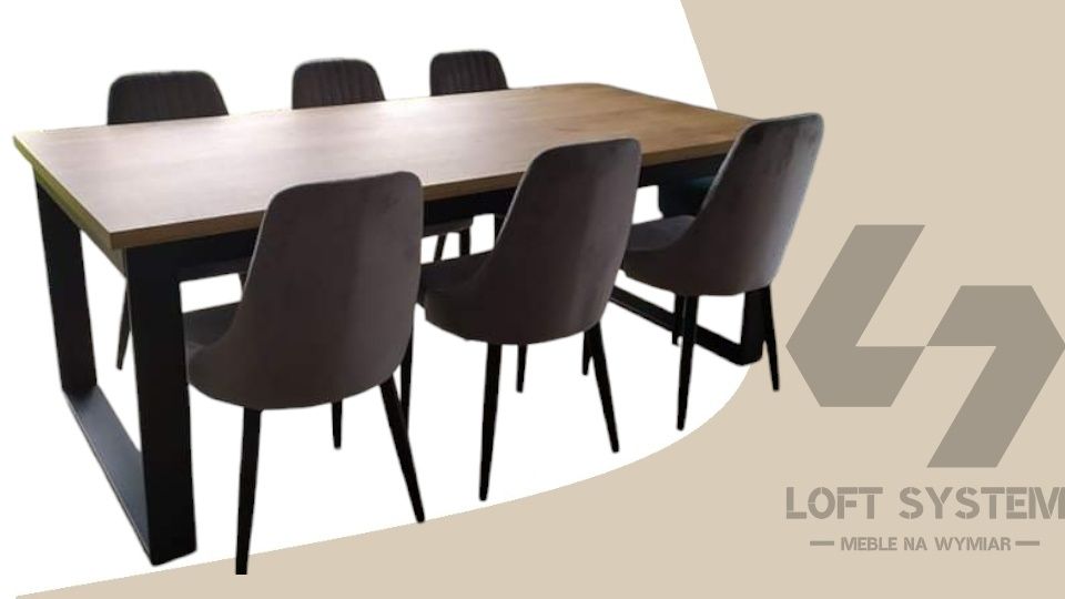 Stelaż do stołu w stylu loft - na wymiar