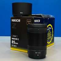 Nikon Nikkor Z 85mm f/1.8 S (NOVA - 3 ANOS DE GARANTIA)