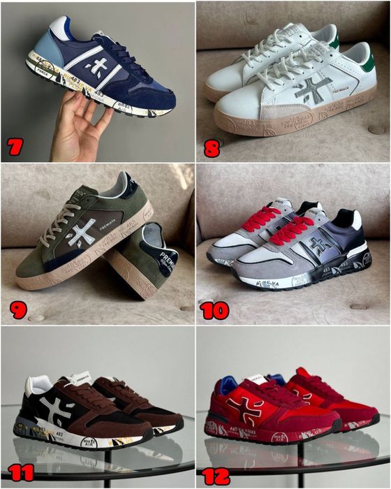 БЕЗ ПЕРЕДПЛАТИ‼️ Кросівки Premiata Mick, Lander, Lucy, Steven /Унисекс