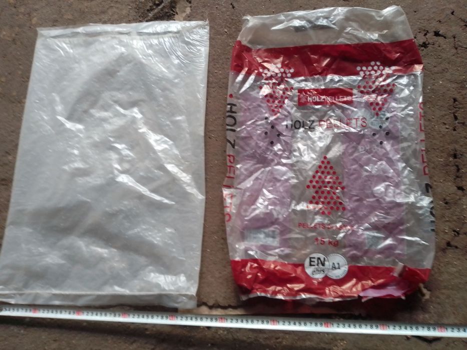 Продам мішки поліетиленові з пелет бу