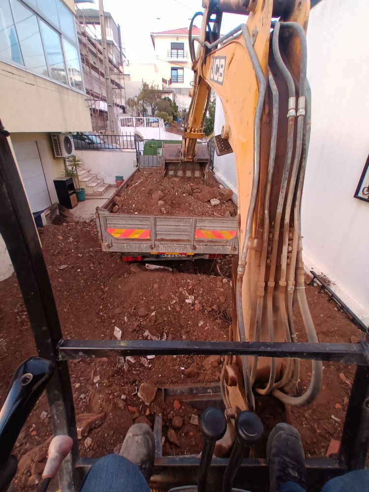 Serviço de mini giratoria