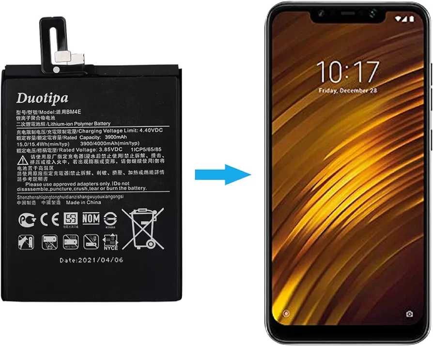 Bateria do Xiaomi Pocophone F1 BM4E +narzędzia
