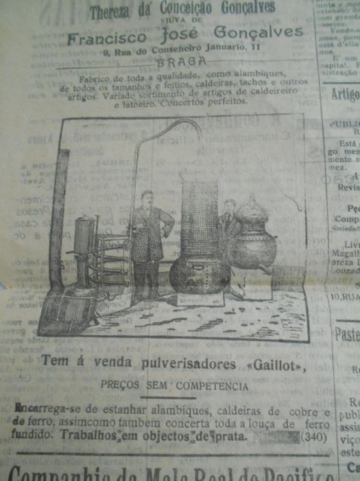 RARO lote de 24 jornais centenários do "Echos do Minho". Março de 1916