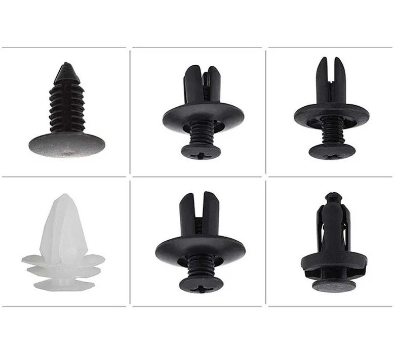 Conjunto de clipes / rebites de fixação de carro