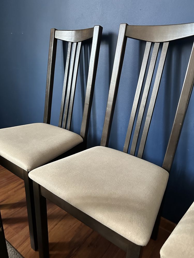Stół rozkladany Ikea plus krzesła