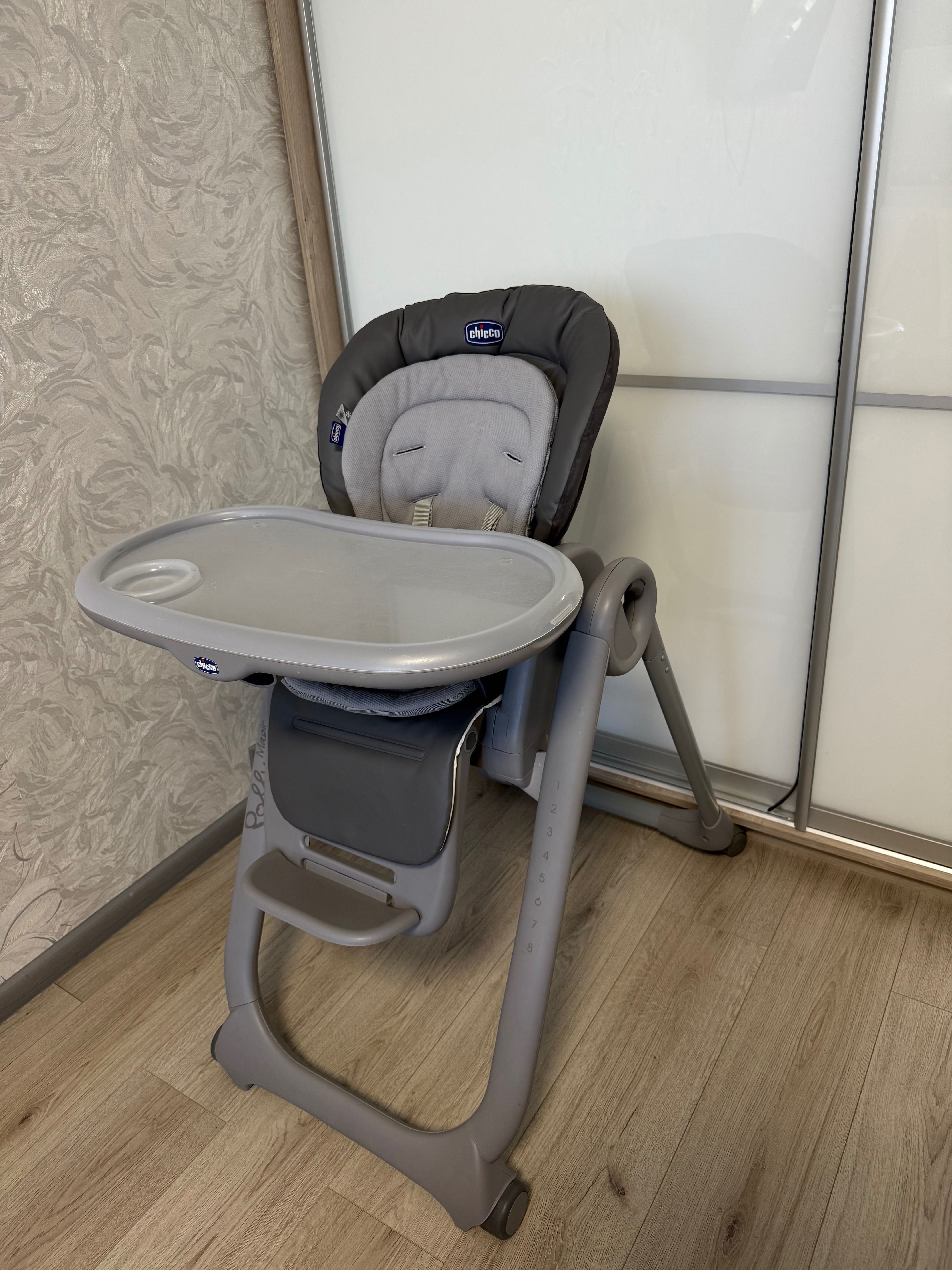 Стільчик для годування chicco magic polly relax