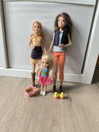 Mattel lalka Barbie Skipper i Stacie na farmie + Chelsea siostry