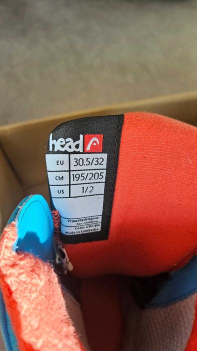 Bardzo dobre snowboardowe buty dziecięce HEAD Kid Velcro
