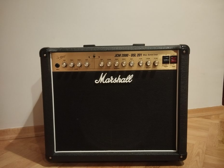 Marshall jcm2000 dsl201, wzmacniacz gitarowy MADE IN ENGLAND