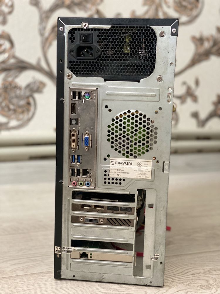 Продаю компютер 24G OЗУ, I5-3570 3.40GHz CPU, GPU Redeon RX 570 Series
