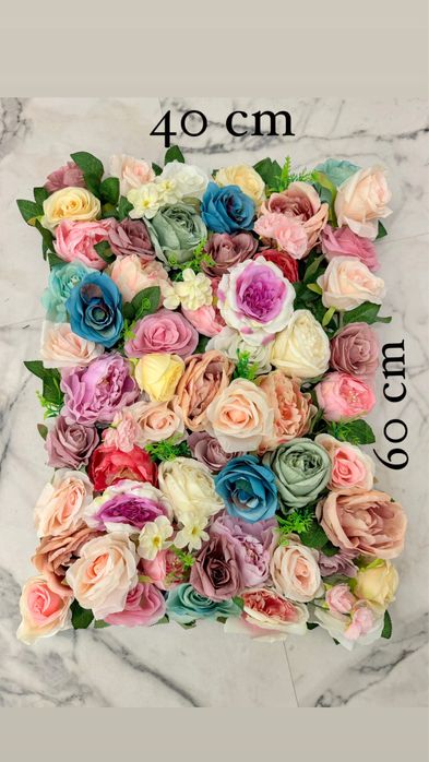 Panele kwiatowe 8 szt