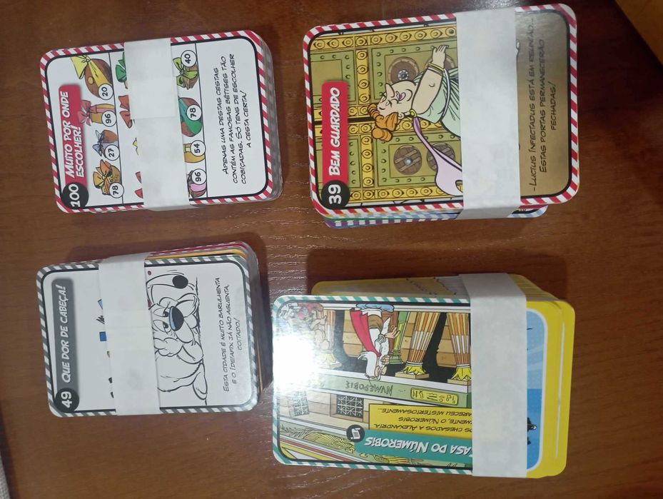 Jogo de tabuleiro Asterix - Escape game - como novo