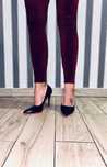 181/ OD RĘKI 40 Czarne 36-48EU klasyczne buty szpilki trans crossdress