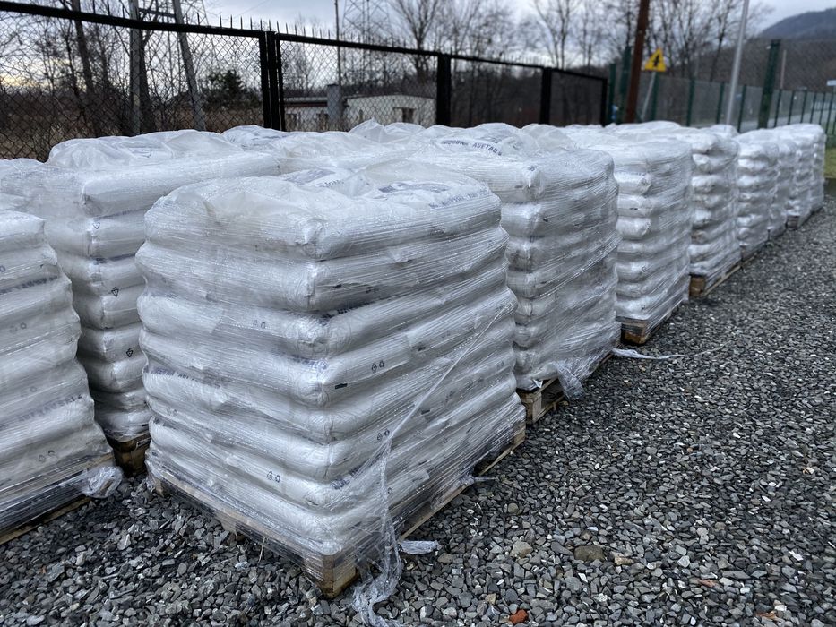Sól drogowa 1 tona na palecie workowana po 25kg