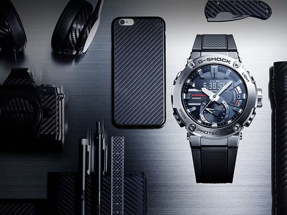 Casio G-Shock GST-B200-1A NEW ORIGINAL | Tough Solar | Bluetooth