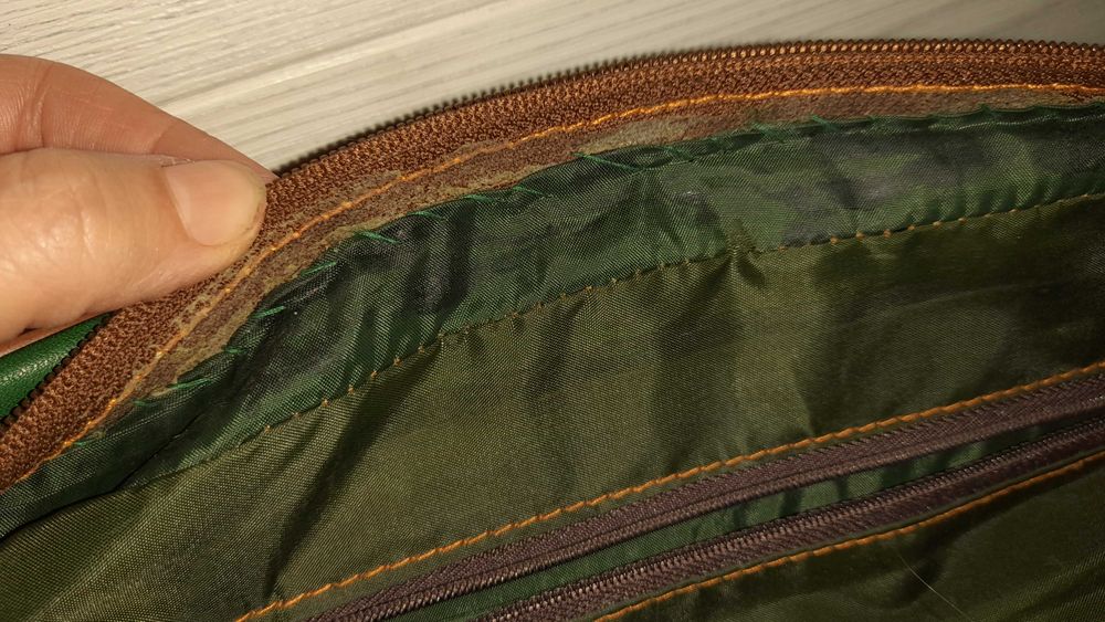 шкіряна сумка -портфель від Henry