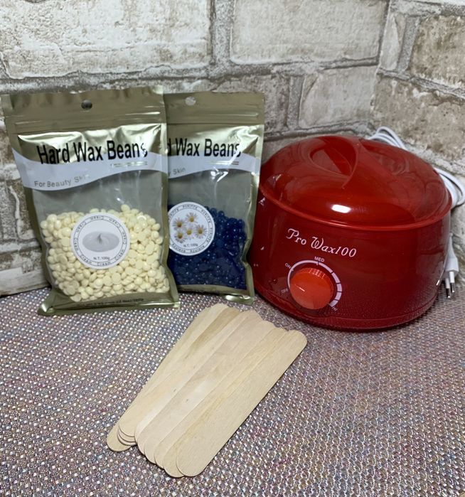 Набір для депіляції с двома видами воску, набор для депиляции