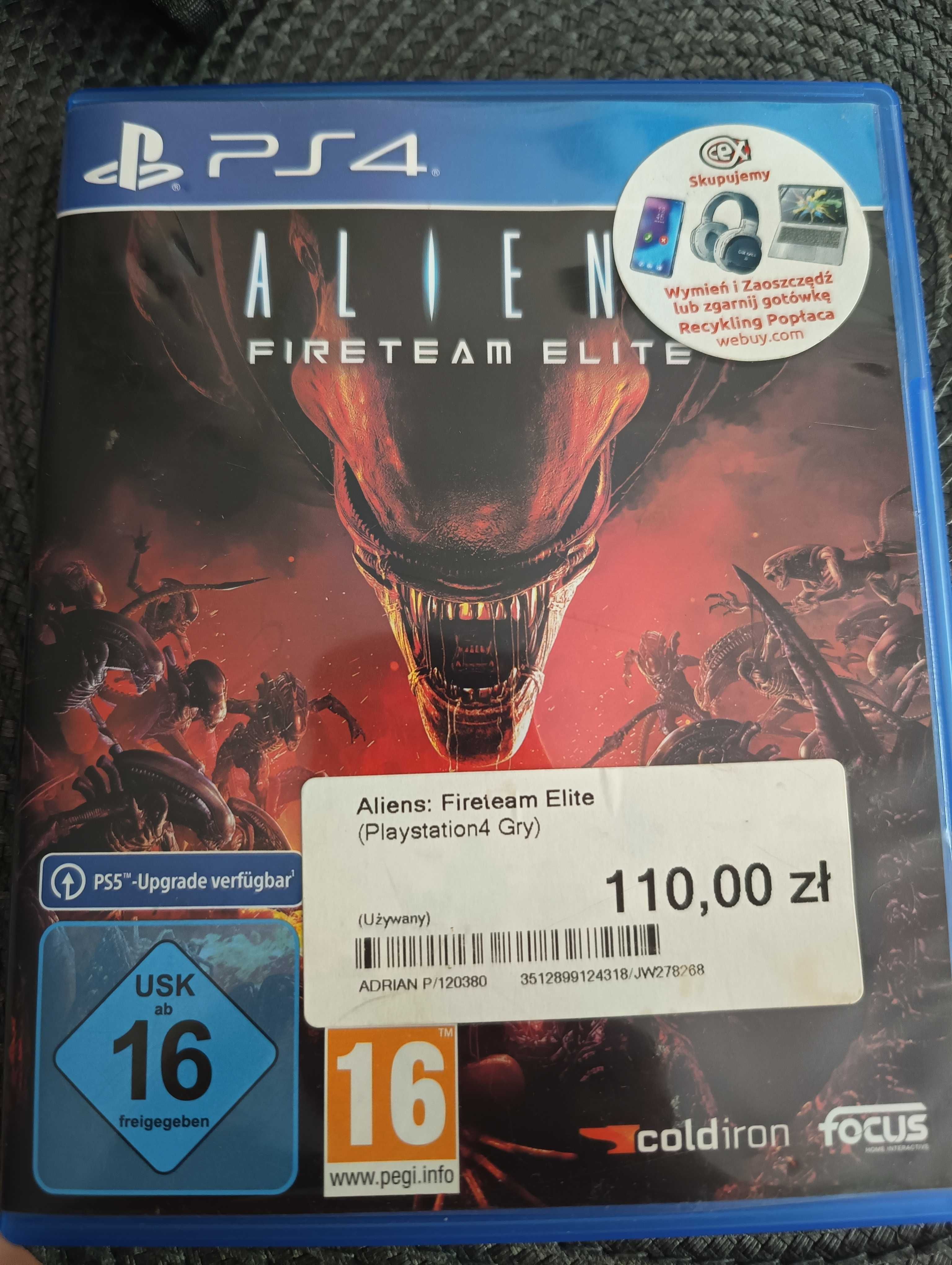 Gra na Ps 4 alien