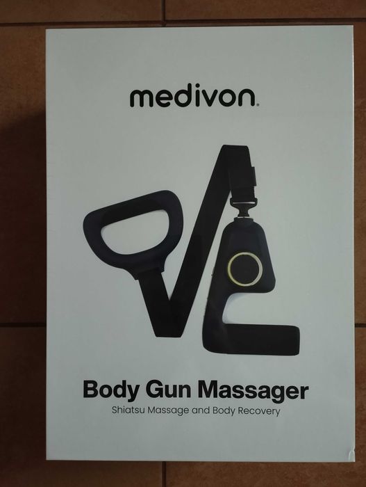 Masażer ręczny z taśmą masującą Medivon Masażer Gun ViPrime z taśmą
