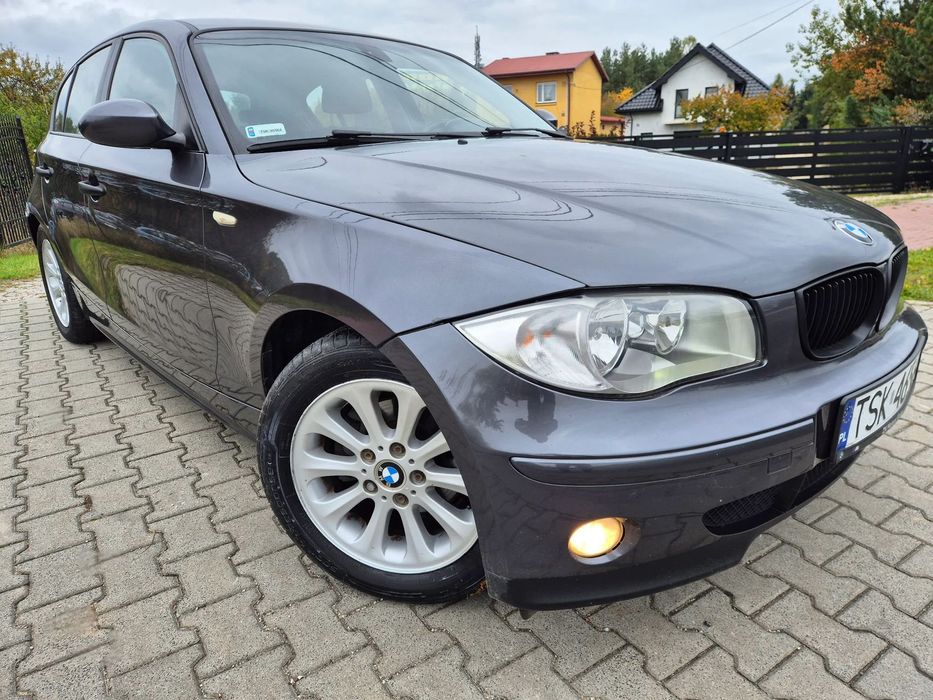 BMW Seria 1 Od Właściciela, Stara jednostka M47, klimatyzacja, Alufelgi, Zadbany