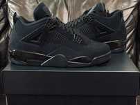 Jordan4Air4RetroBlack CatUnisexTrampki R.43