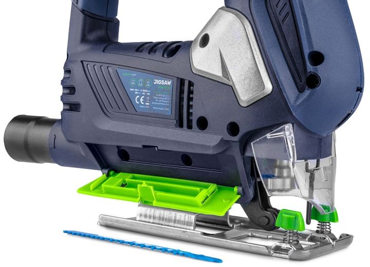 Wyrzynarka Piła Do Drewna Metalu Przecinarka Laser + 10 Brzeszczotów