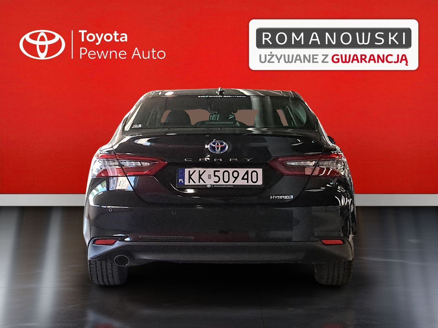 Toyota Camry 2.5 Hybrid Executive CVT, serwis ASO, 1 wł., Salon PL, fv VAT 23%