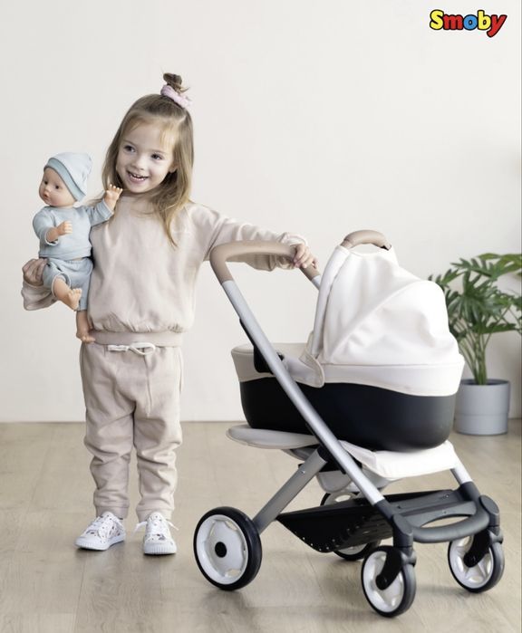 Коляска для ляльки 3 в 1 Smoby Maxi-Cosi Айворі