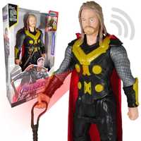 THOR ruchoma duża figurka ŚWIECI DŹWIĘK Avengers 30 cm