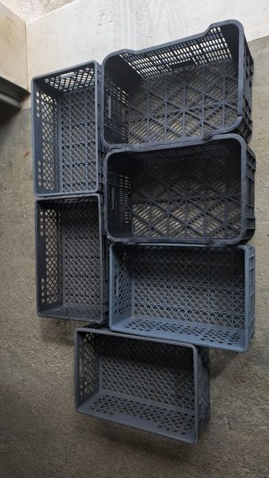 Caixas plásticas 6 unidades