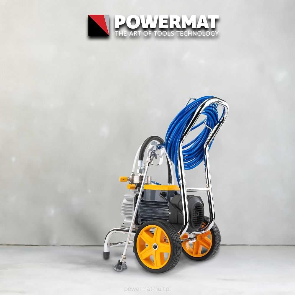 Agregat malarski hydrodynamiczny tłokowy Powermat PM-PDM-1500MN NOWY