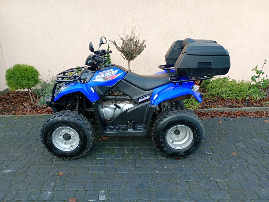 Quad Kymco Mxu 300 homologacja opłacony