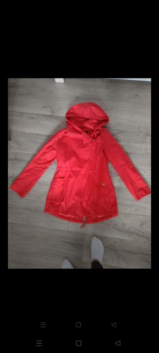 Guess płaszcz damski parka kurtka jesienna przejściowa S/M