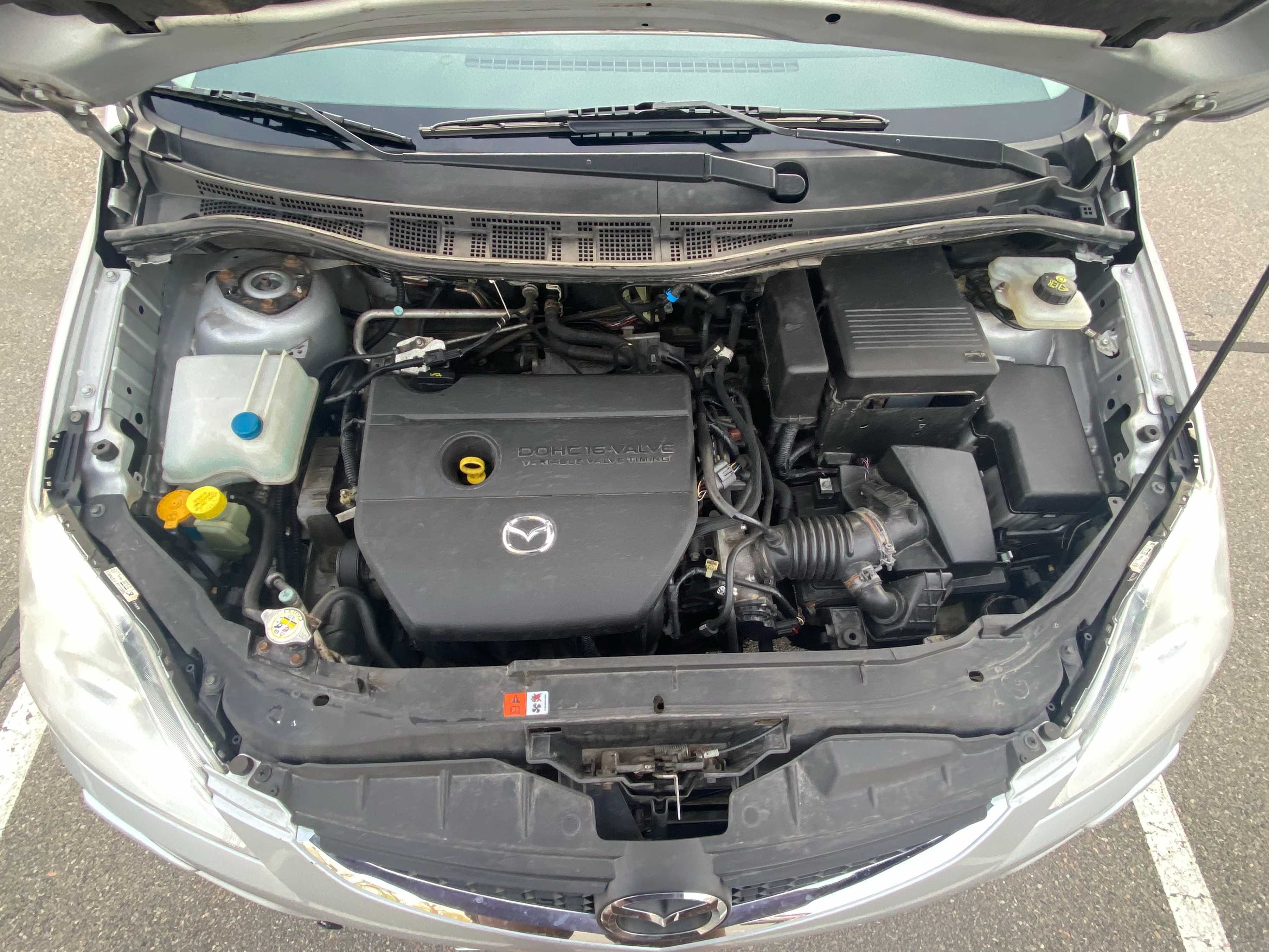 Mazda 5. 2010 год. 2,0 бензин. 6-ступенчатая МКПП. 7 мест. Из Европы.