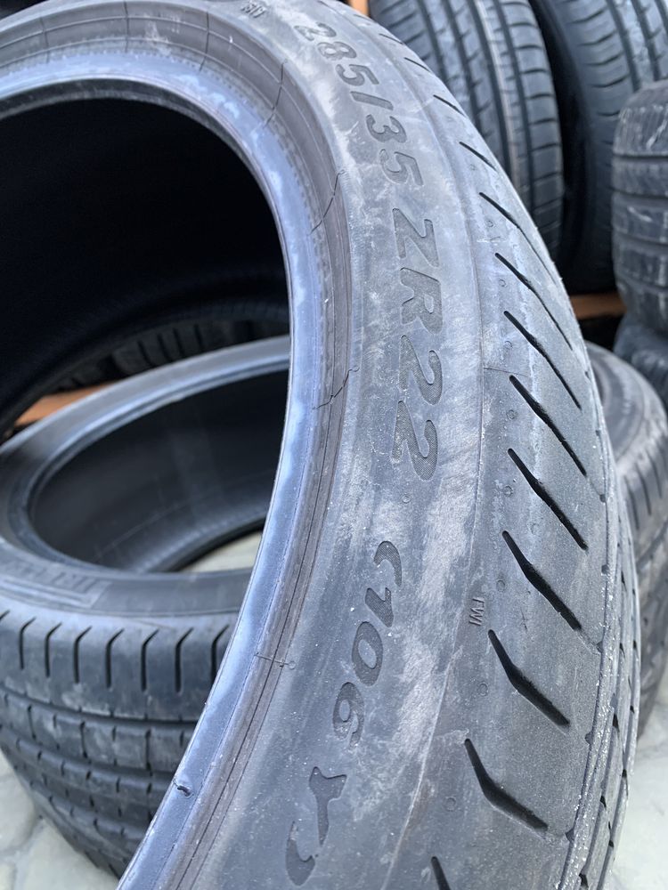 (2шт) 285/35R22 Pirelli PZero (2019рік) літні шини
