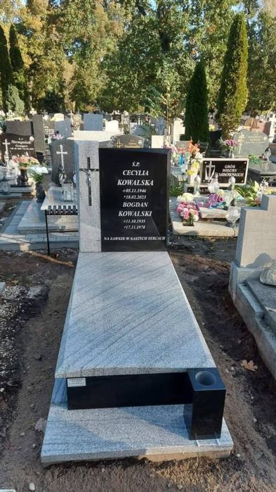 Nagrobek Granitowy 90/190