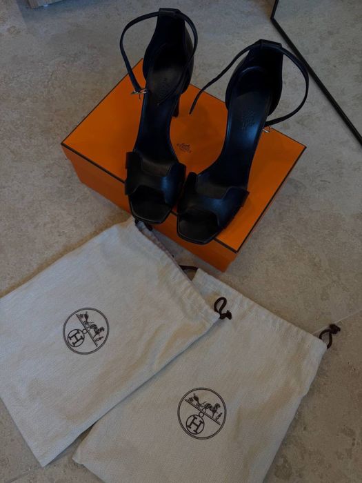 Босоніжки туфлі босоножки hermes гермес