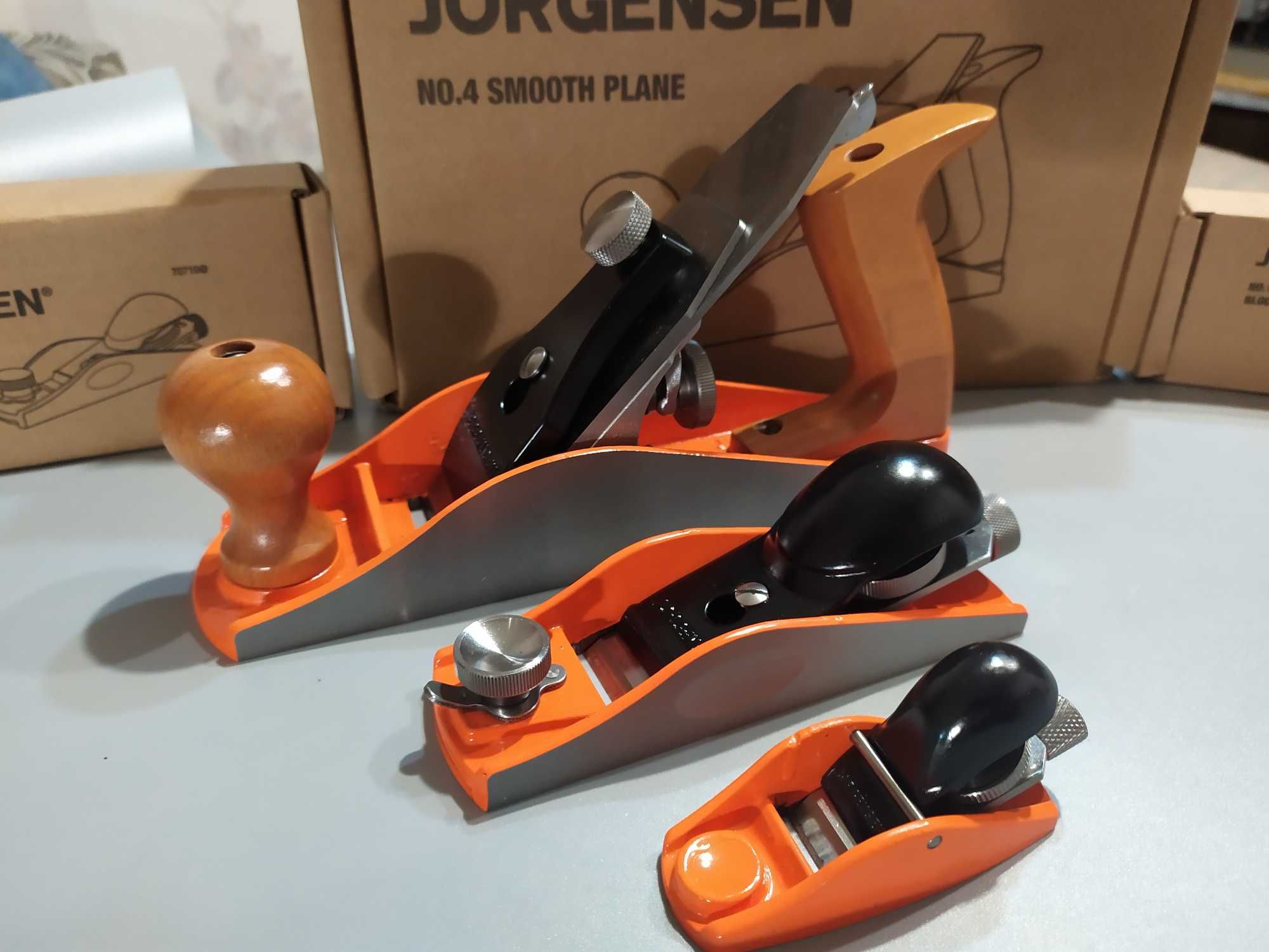 Рубанки американської фірми JORGENSEN