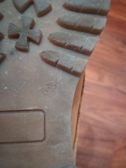 Buty damskie zimowe trapery ocieplane Best walk żółte rozmiar 39