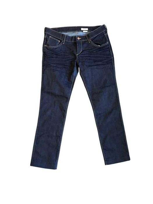 Style męskie dżinsy casual style H&M granat eleganckie w33.