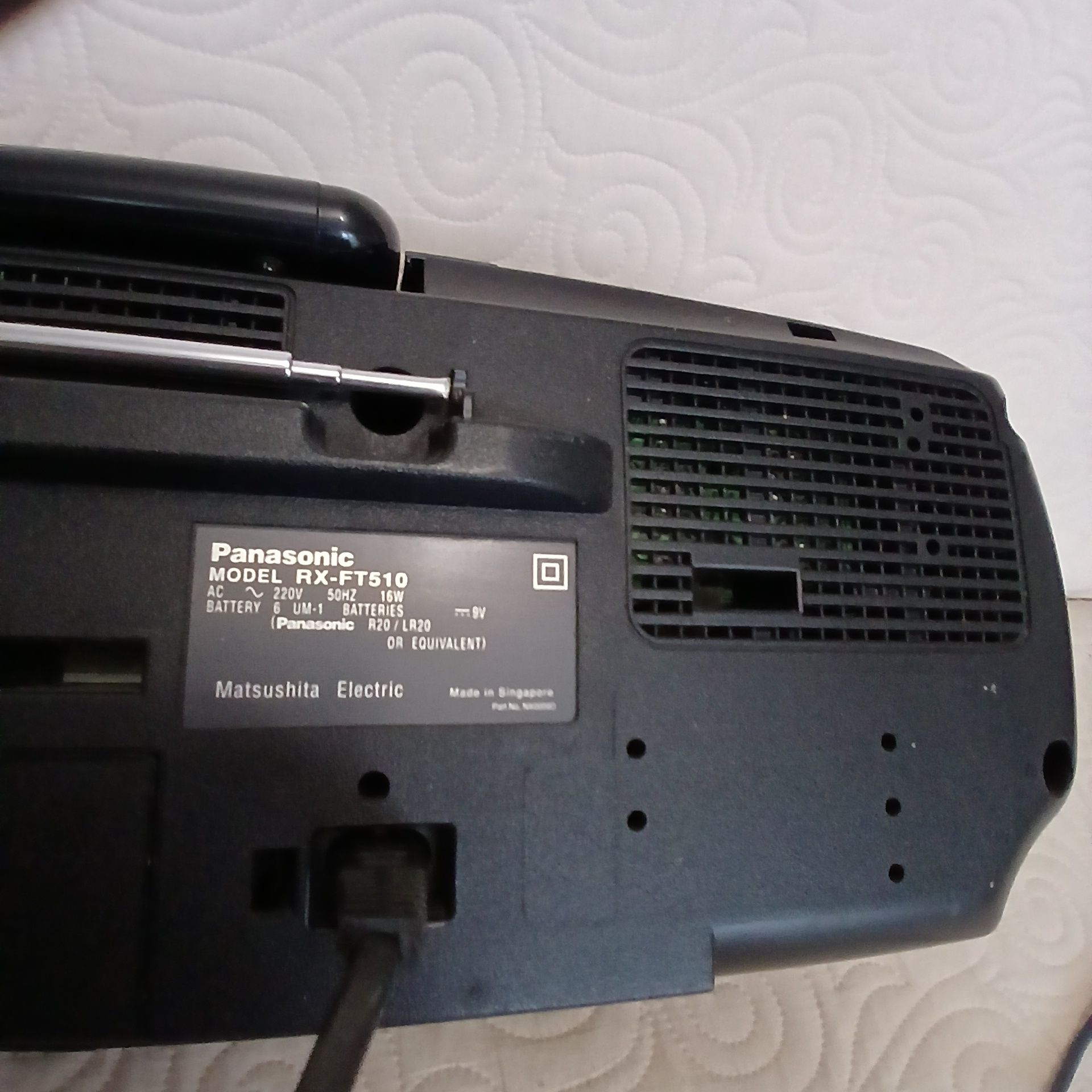 Radiomagnetofon Panasonic RX-FT510